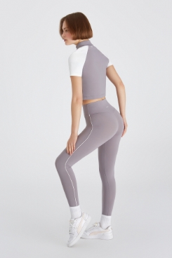 Helen Tayt Helen Biye Detaylı Normal Bel 7/8 Boy Tayt
