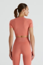 Cassia Crop Top Cassia Dikişsiz Crop Top