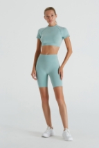 Cassia Crop Top Cassia Dikişsiz Crop Top