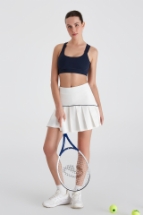 Helen Tenis Etek Helen Pileli Tenis Etek