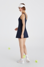 Helen Tenis Elbisesi Helen V Yaka Tenis Elbisesi