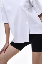 Mila Asimetrik Tshirt Mila Oversize Asimetrik Tshirt