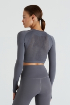 İsabella Crop Top Isabella Dikişsiz Crop Top