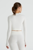 Savana Crop Top Savana Dikişsiz Crop Top