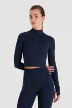 Mina CropTop Mina Uzun Kollu Crop Top