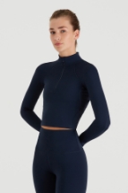 Mina CropTop Mina Uzun Kollu Crop Top