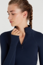 Mina CropTop Mina Uzun Kollu Crop Top