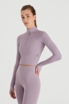 Mina CropTop Mina Uzun Kollu Crop Top