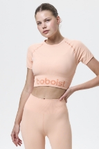 Cherry Dikişsiz Crop Top