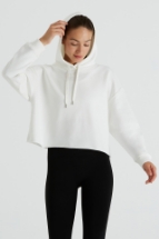Everly Sweatshirt Everly Kapüşonlu Kısa Sweatshirt