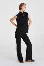 Sabrina F.Sweatshirt Sabrina Fermuar Detaylı Yaka Sweatshirt