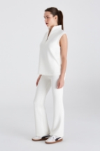 Sabrina F.Sweatshirt Sabrina Fermuar Detaylı Yaka Sweatshirt