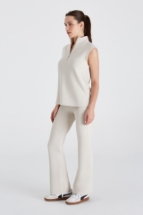 Sabrina F.Sweatshirt Sabrina Fermuar Detaylı Yaka Sweatshirt