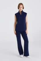 Sabrina F.Sweatshirt Sabrina Fermuar Detaylı Yaka Sweatshirt