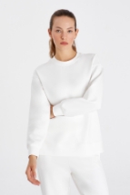 Ellie Sweatshirt Elle Çıtçıt Detaylı Sweatshirt