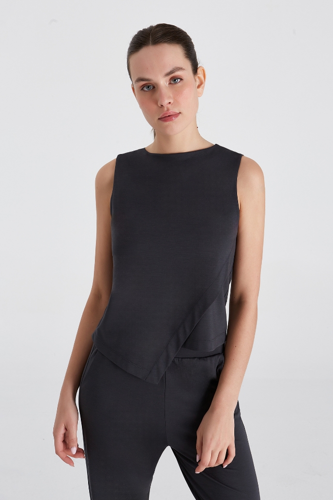 Cecile Detaylı Bluz Cecile Asimetrik Bluz