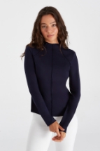 Avril Dik Y Bluz Avril Dik Yaka Bluz