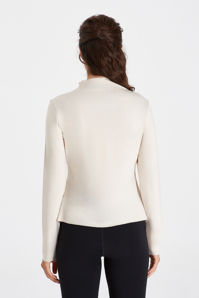 Avril Dik Y Bluz Avril Dik Yaka Bluz