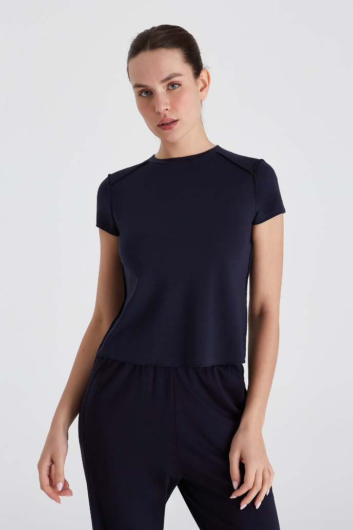 Cecile Tshirt Cecile Dikiş Detaylı Tshirt