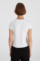 Cecile Tshirt Cecile Dikiş Detaylı Tshirt