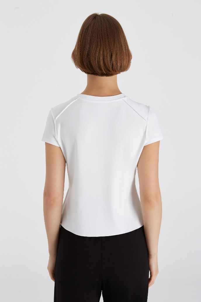 Cecile Tshirt Cecile Dikiş Detaylı Tshirt