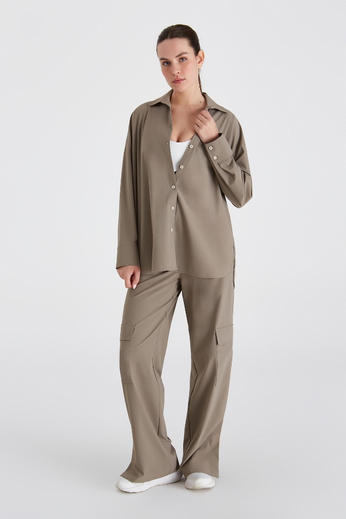 Gori Gömlek Gori Uzunkollu Gömlek