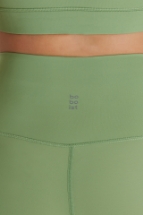 Tera Cepli Tayt Tera Yüksek Bel Crop Boy Cepli Tayt