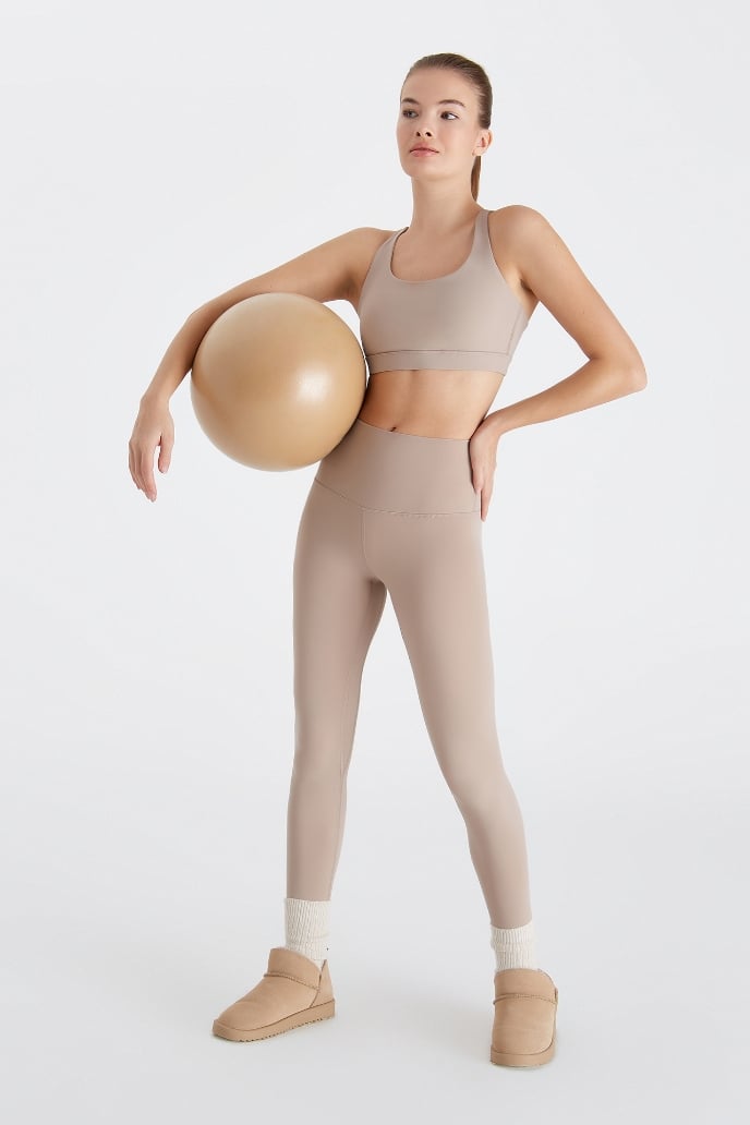 Lea Boy Tayt Lea Yüksek Bel 7/8 Boy Tayt