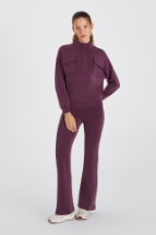 Abby Sweatshirt Abby Dik Yaka Sweatshirt