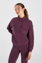 Abby Sweatshirt Abby Dik Yaka Sweatshirt