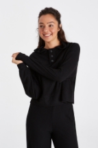 Doris Sweatshirt Doris Düğme Detaylı Sweatshirt