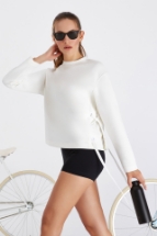 Celeste Sweatshirt Celeste Bağcık Detaylı Sweatshirt