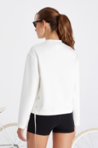 Celeste Sweatshirt Celeste Bağcık Detaylı Sweatshirt