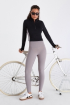 Amanda Crop Top Amanda Lazer Detaylı Crop Top