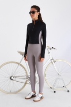 Amanda Crop Top Amanda Lazer Detaylı Crop Top