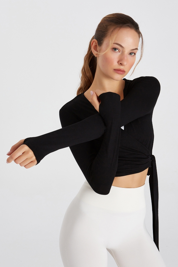 Addison Bluz Addison Bağlamalı Bluz