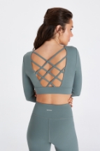 Amelia Crop Top Amelia Çapraz Crop Top