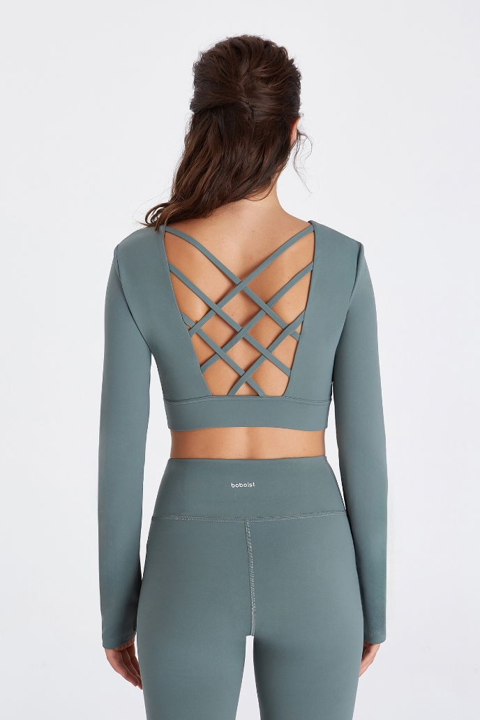 Amelia Crop Top Amelia Çapraz Crop Top